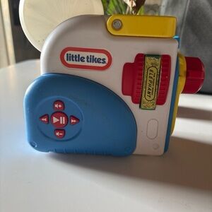 Little Tikes Kids Story Projector Toy - White & Blue